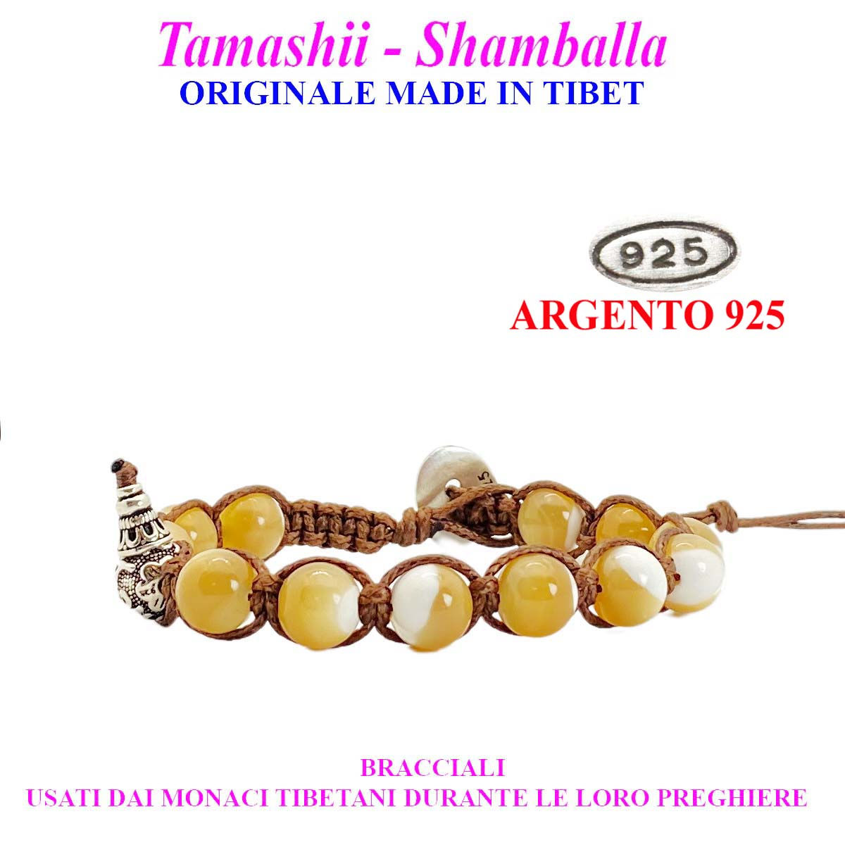 BRACCIALE TAMASHII MADREPERLA