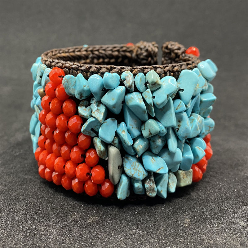 Miniatura: Moda Positano Gioielli- Collezione Vesuvio - Bracciale Rigido - Handmade