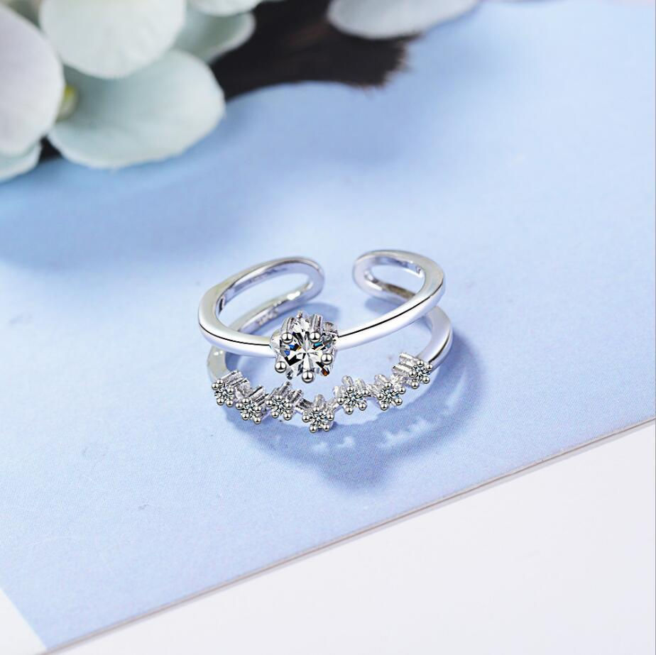 Miniatura: Anello silver 925 e CRISTALLI AUSTRIACI Originali