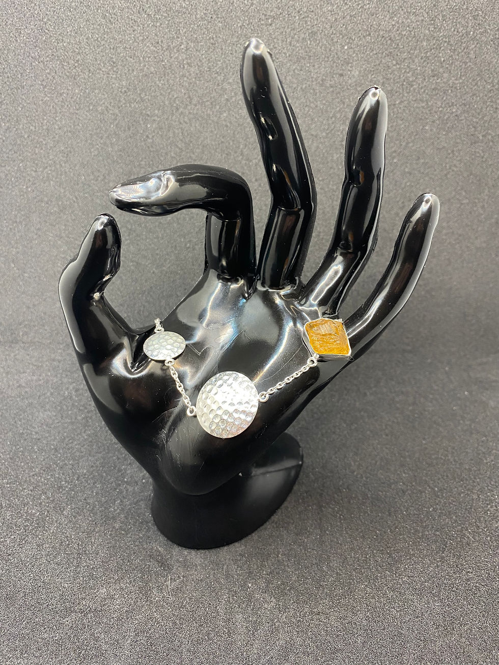 Miniaturbild: Armband "Antares" aus Ag 925 mit Citrinquarz