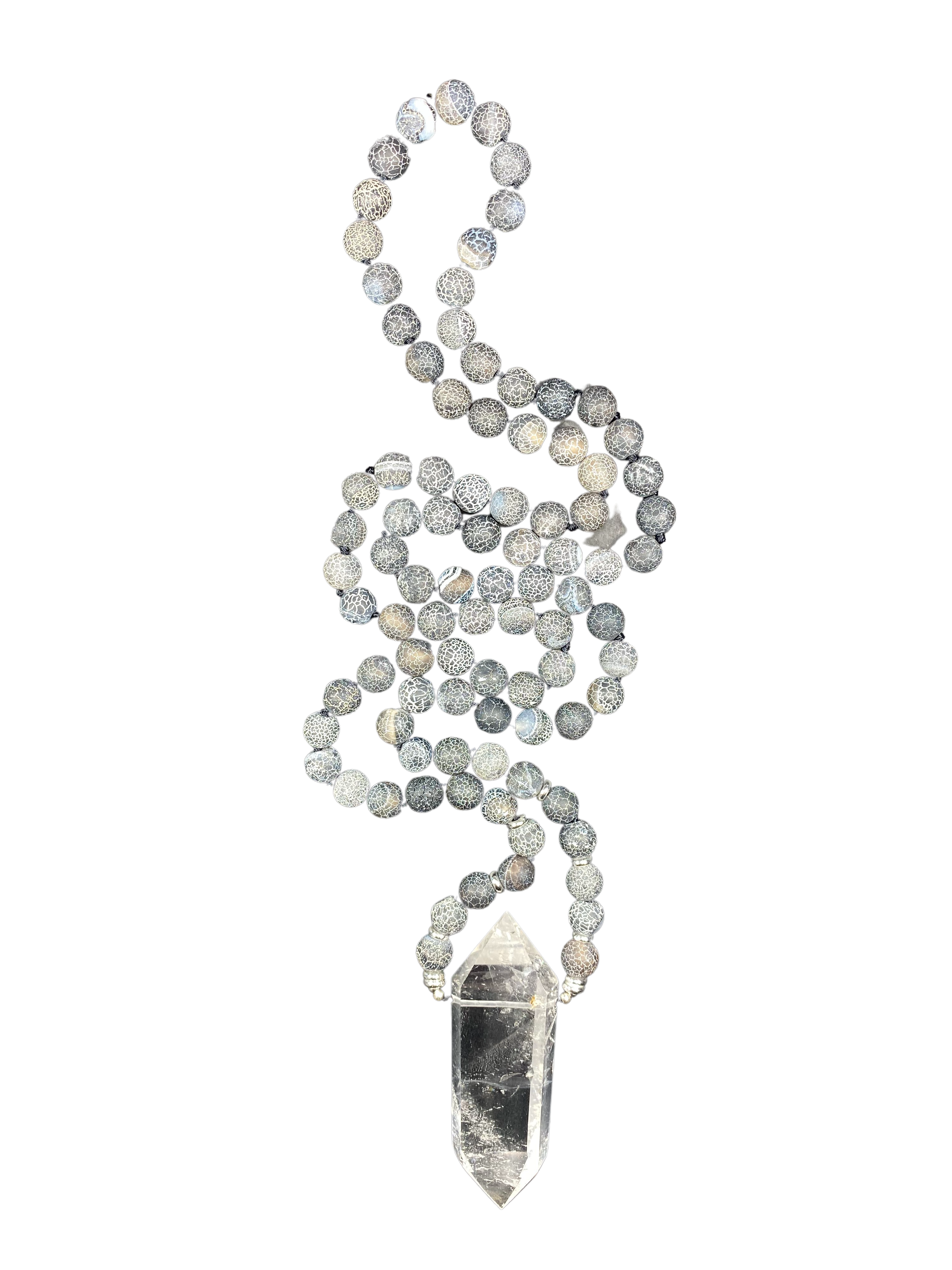 Moda Positano Gioielli - Collezione Vesuvio - Collana- Agata Cracked