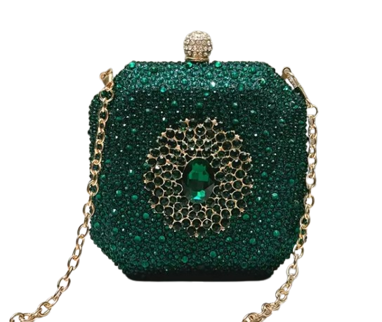 Miniaturbild: Clutch Elegante con Cristalli Austriaci