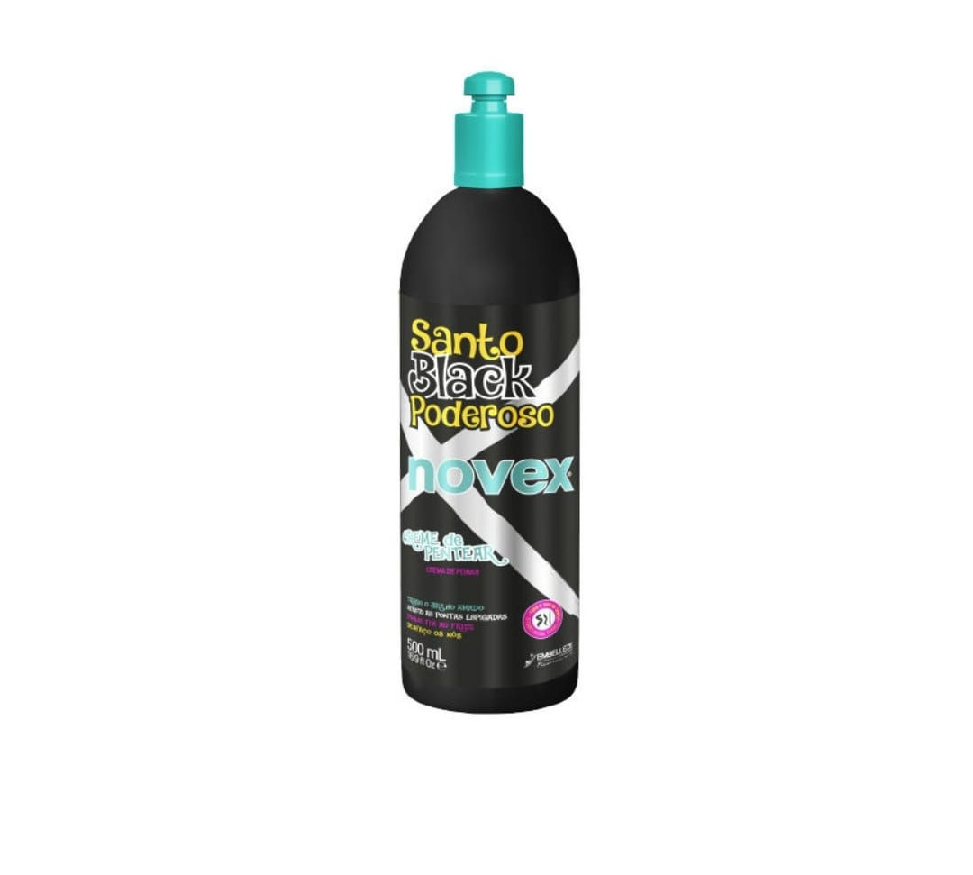 Santo Black Poderoso Après-Shampoing Sans Rinçage (500ml)
