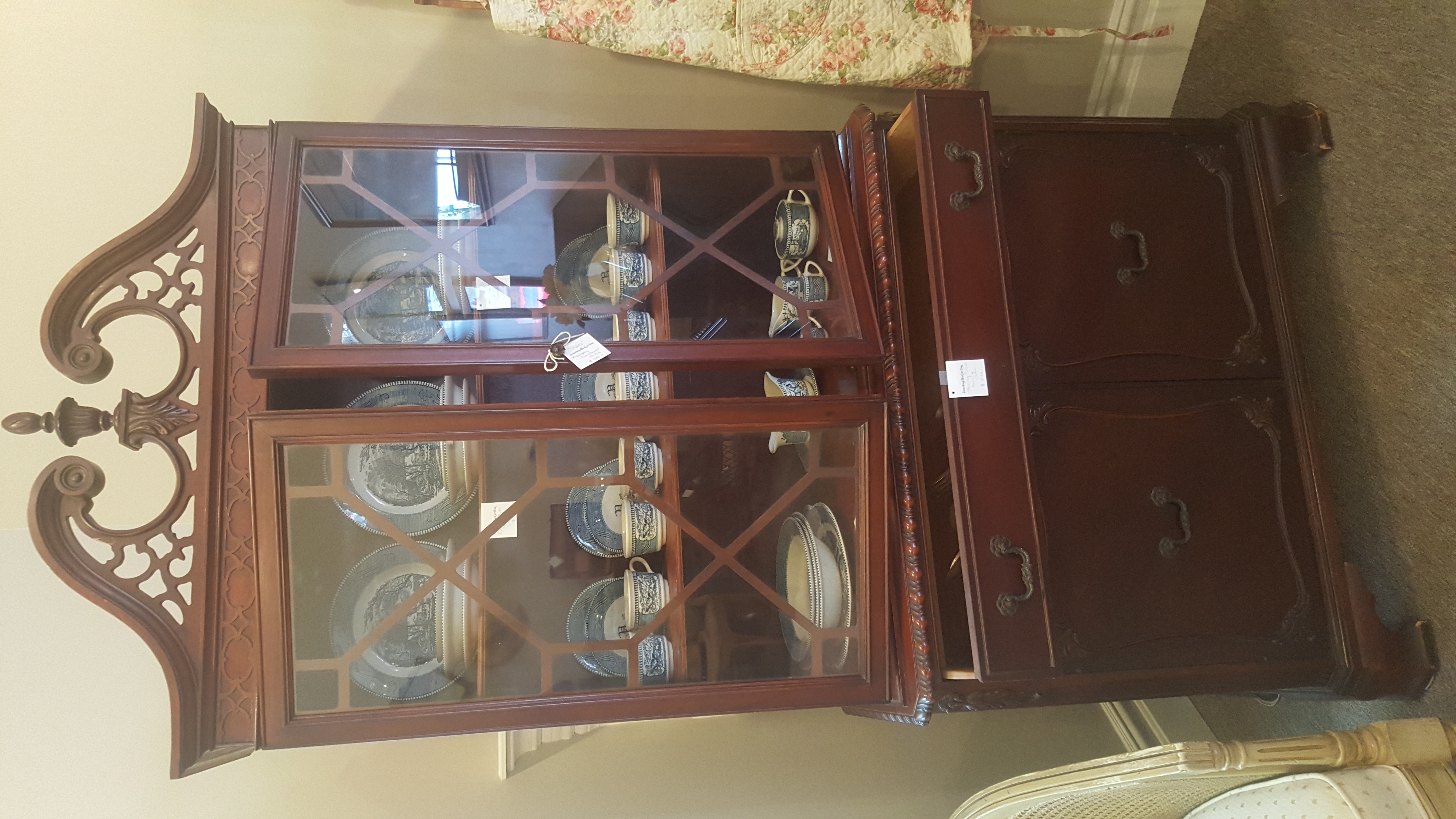 SOLD - Vintage 1920's Bernhardt Hutch