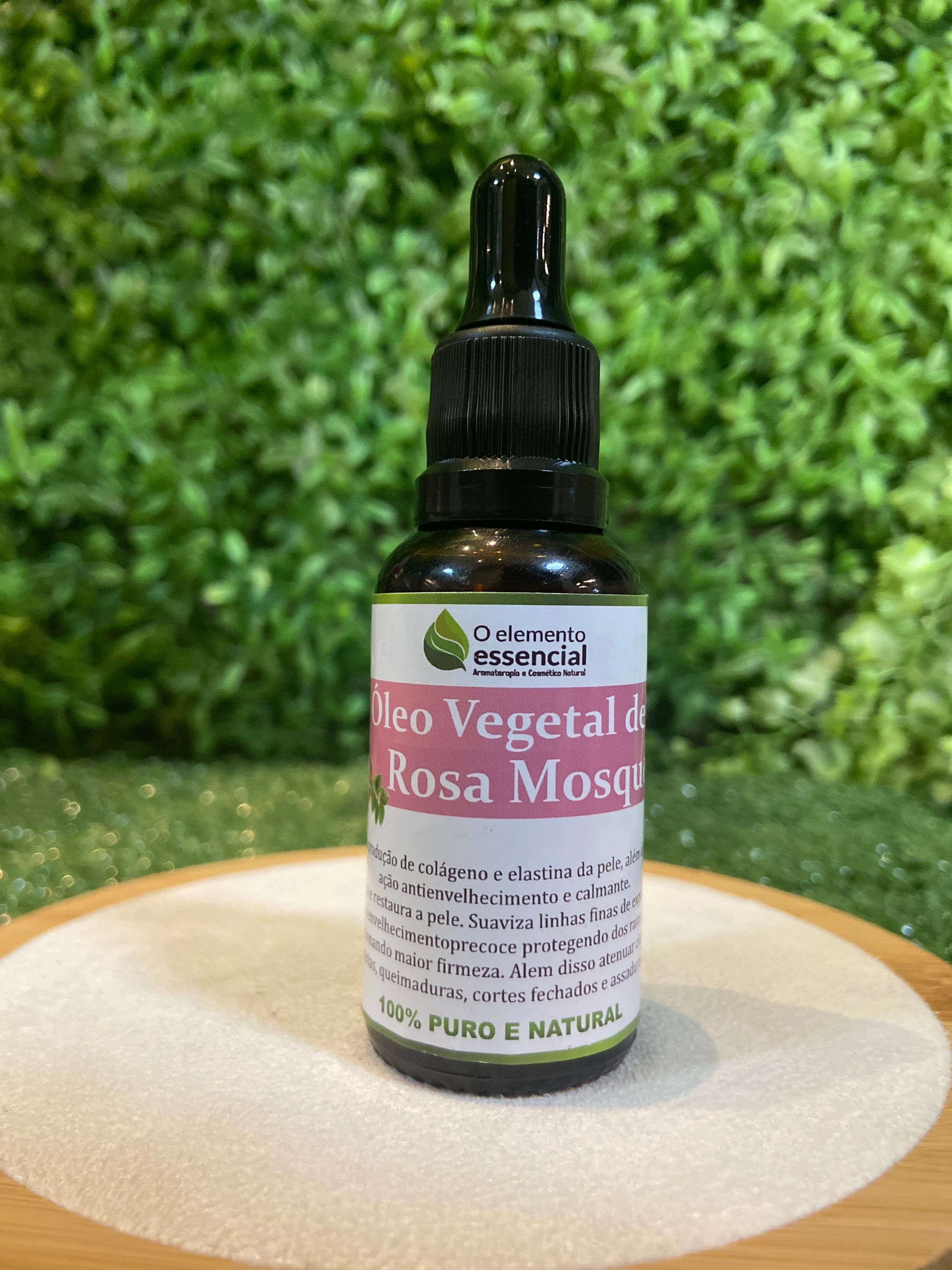 Óleo vegetal Rosa Mosqueta - 100% Puro e Natural - 30 ml.