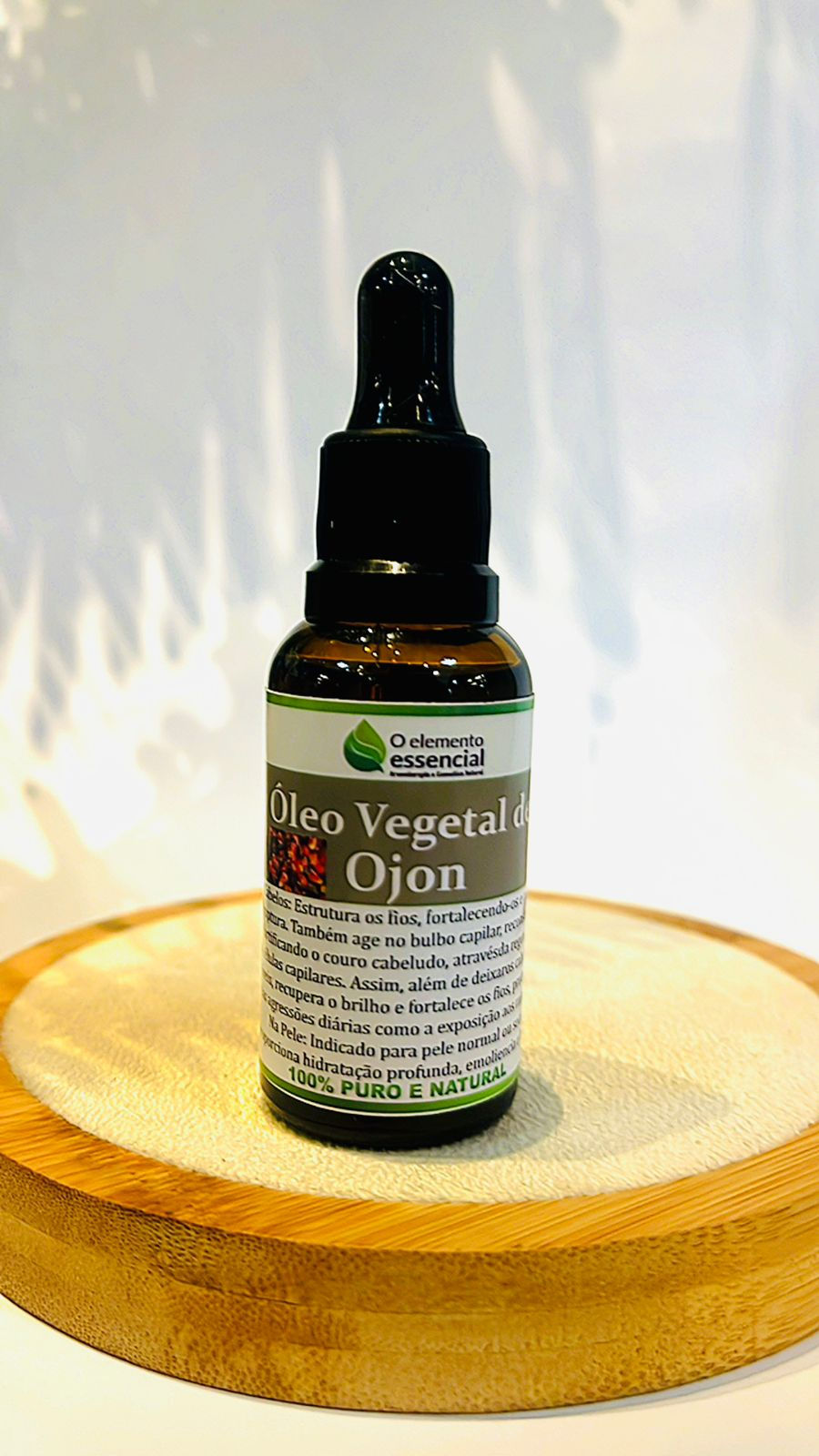 Óleo Vegetal de Ojon - 100% Puro e Natural - 30 ml