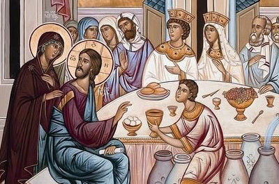 Wedding Feast at Canan (Icon)