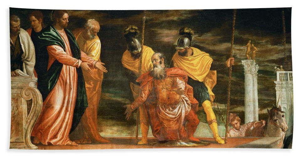 Jesus healing the servant of a Centurion (Paolo Veronese)