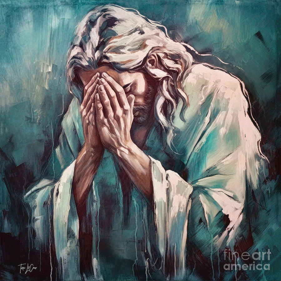Jesus Praying (Tina Lecour)