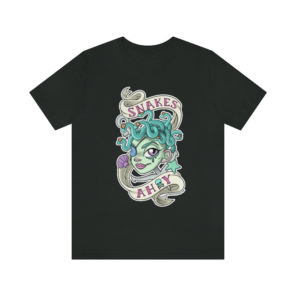 Thumbnail: "Snakes Ahoy!" short sleeve tee