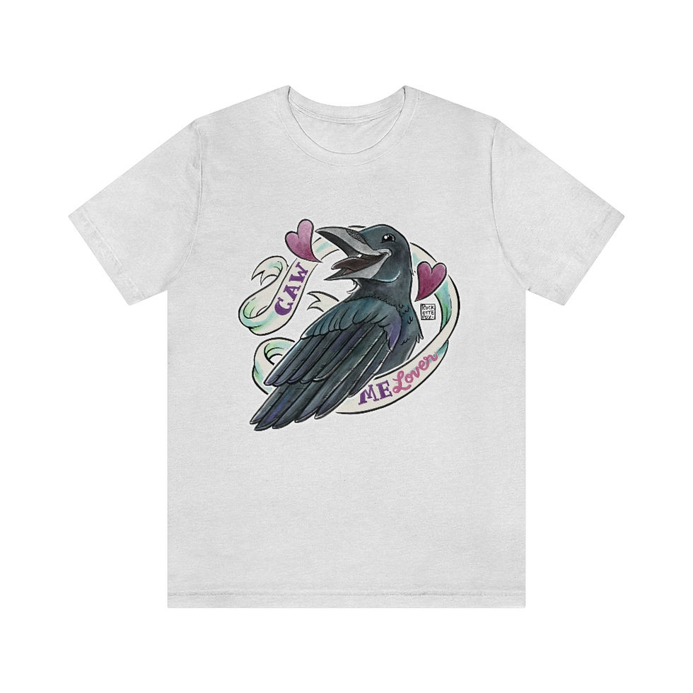 Thumbnail: 'Caw Me Lover' short sleeve tee