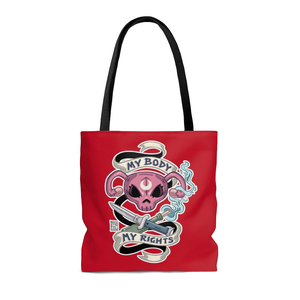 Thumbnail: "My Body My Rights" tote bag