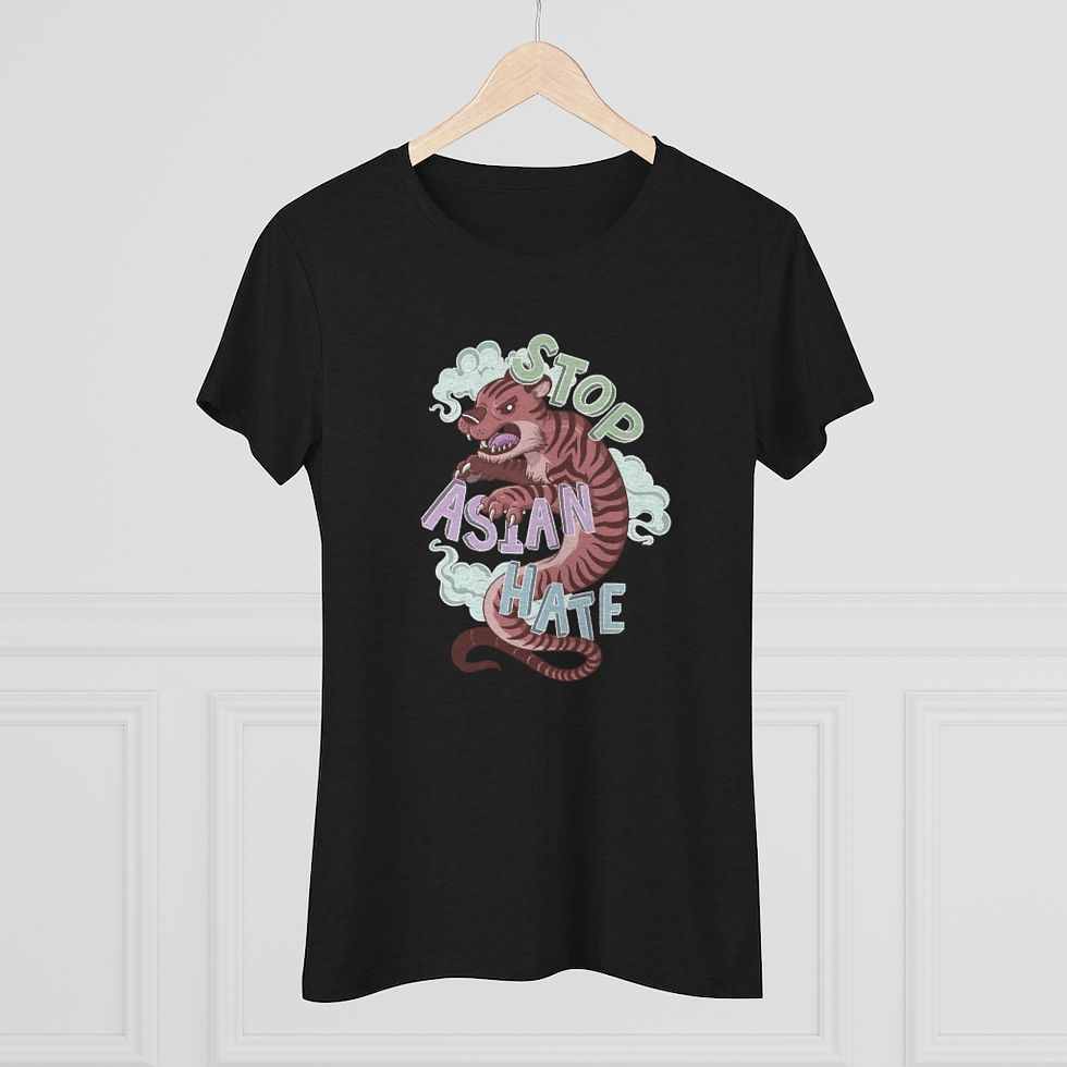 Thumbnail: "Stop Asian Hate" femme fit tee