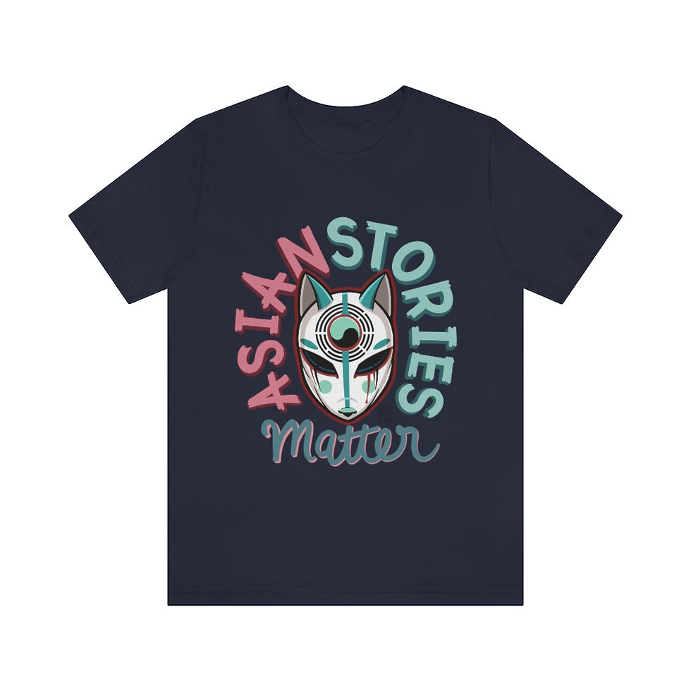 Thumbnail: "Asian Stories Matter" short sleeve tee