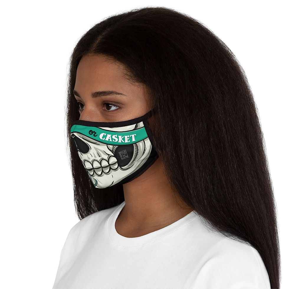 Thumbnail: "Mask It or Casket" fitted mask