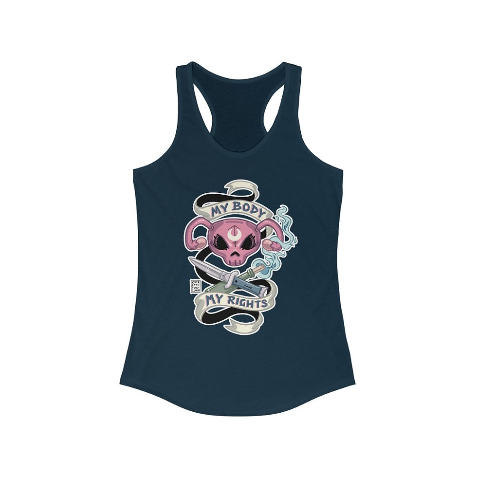 Thumbnail: "My Body My Rights" femme fit tank