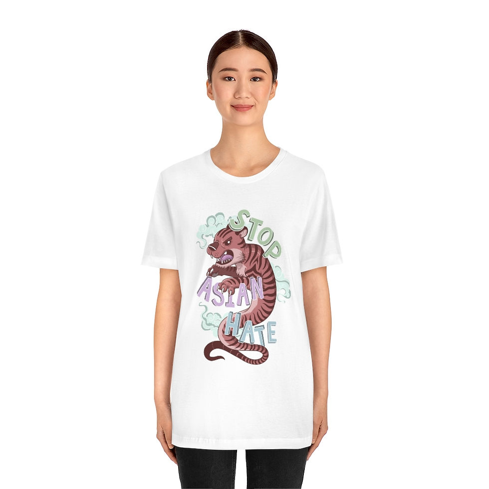 Thumbnail: "Stop Asian Hate" short sleeve tee