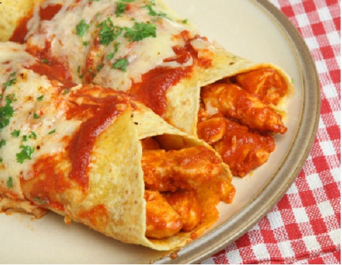 Crepas de pollo $2.25