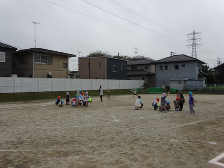 運動会の準備着々