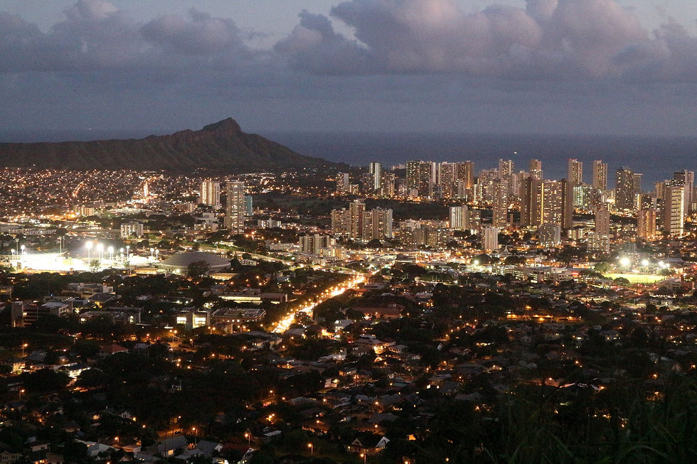 最後は夜景撮影にベストな時間を狙ってのタンタラスからの夜景でしめましたー