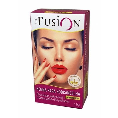 Armazém do Cabeleireiro The Fusion Henna para Sobranchelha 5 tipo de cores