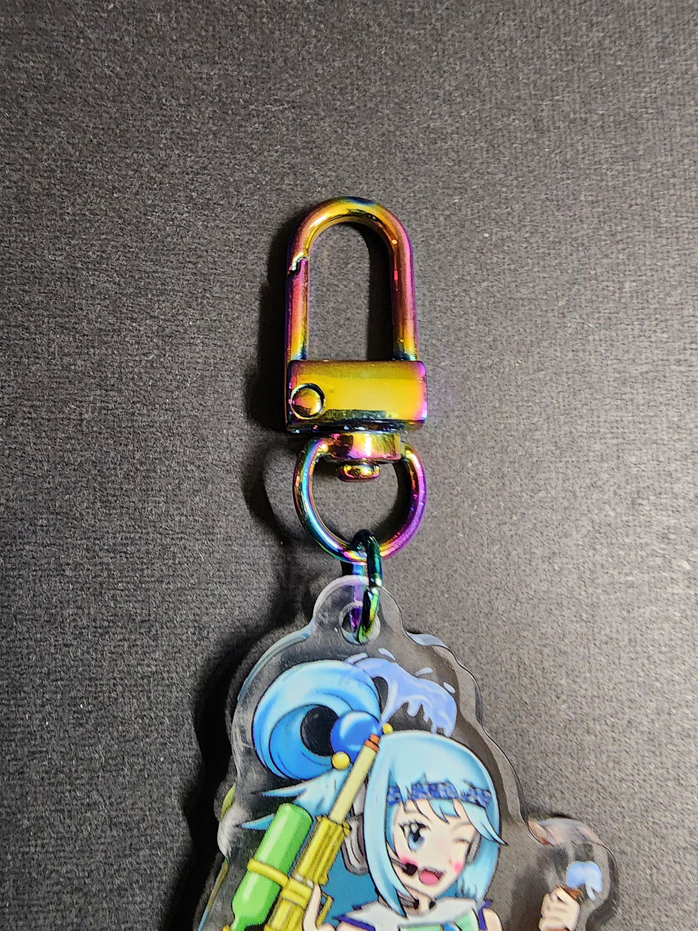 Thumbnail: Agent Aqua Keychain
