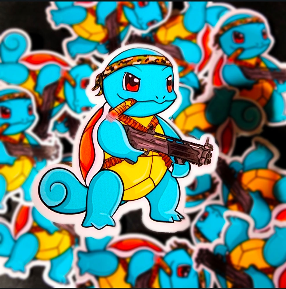 Thumbnail: Kanto Hitsquad Stickers