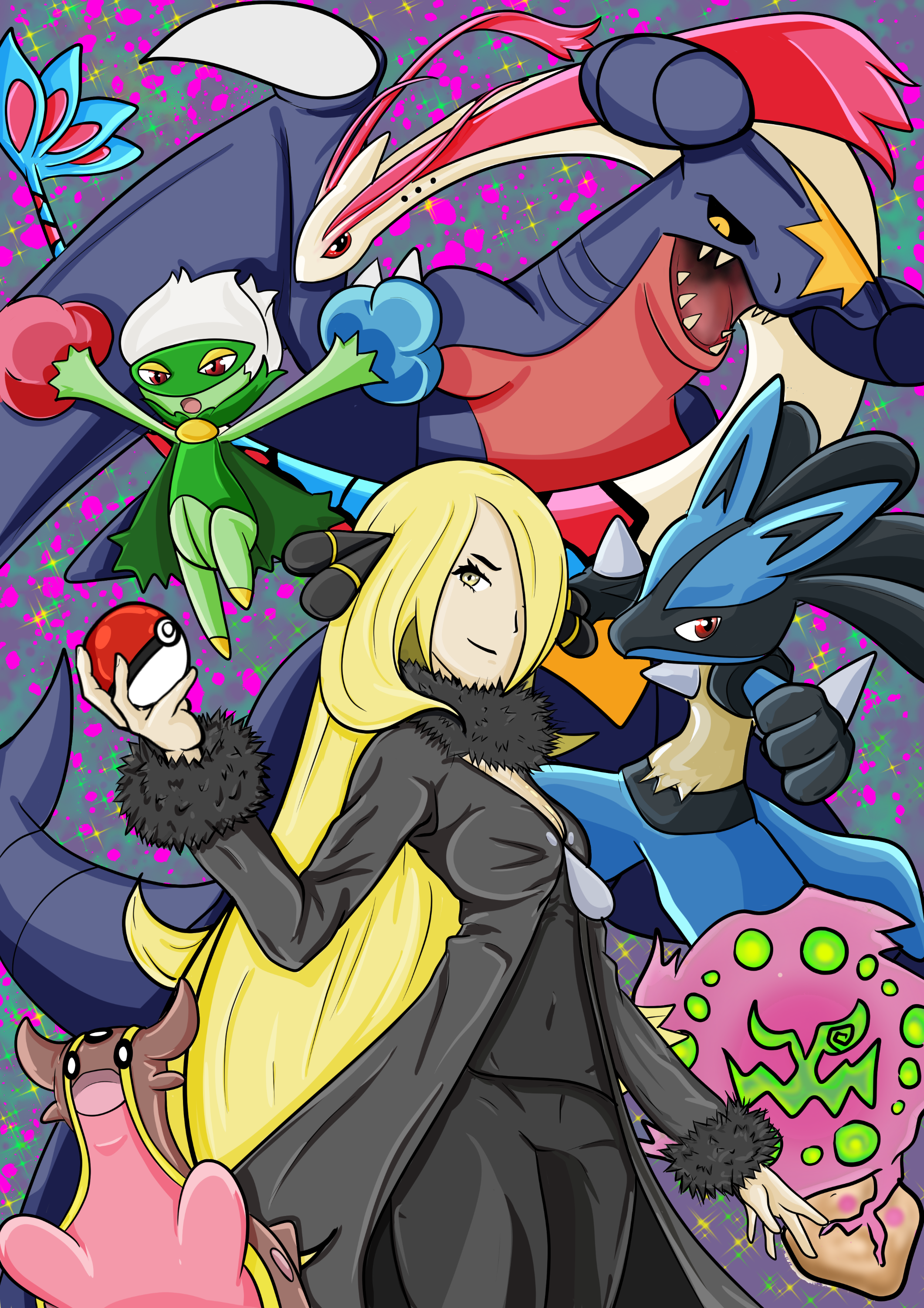 Gym Leader Cynthia Print