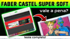 Faber Castell - Super Soft vale a pena? - Teste completo - Desenhando Jolyne Kujo - Jojo’s 