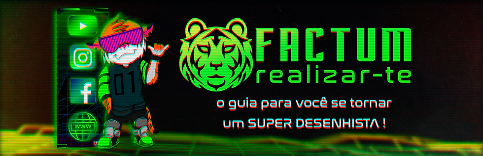 Factum Realizar-te é o guia para você se tornar um SUPER DESENHISTA, é aqui onde você aprende como desenhar e como colorir seus desenhos igual aos profissionais!
