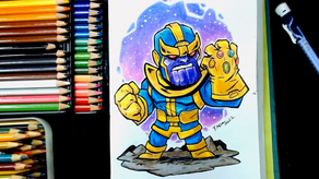 Thanos - Speed Drawning