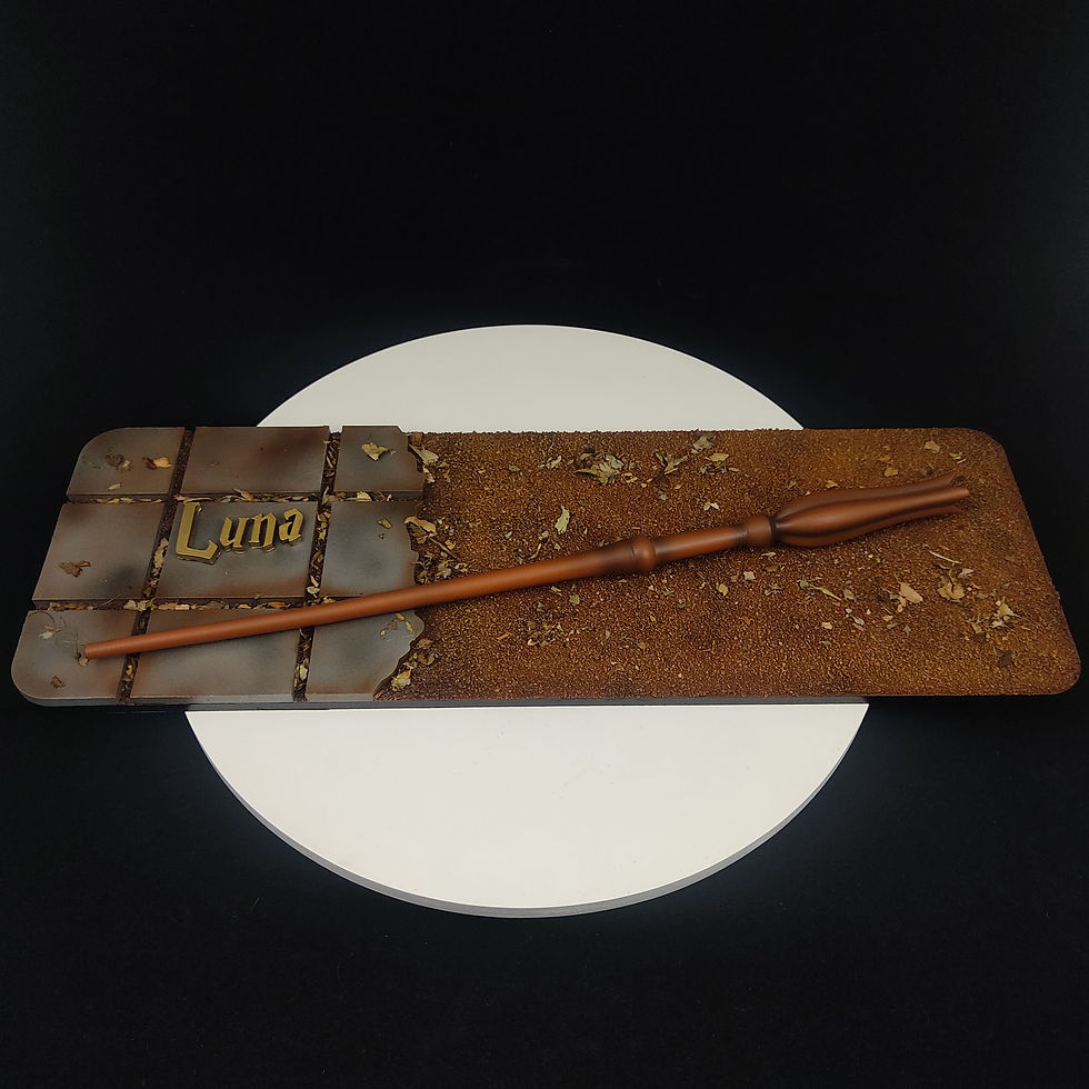 Varita Mágica Luna Lovegood, Harry Potter.