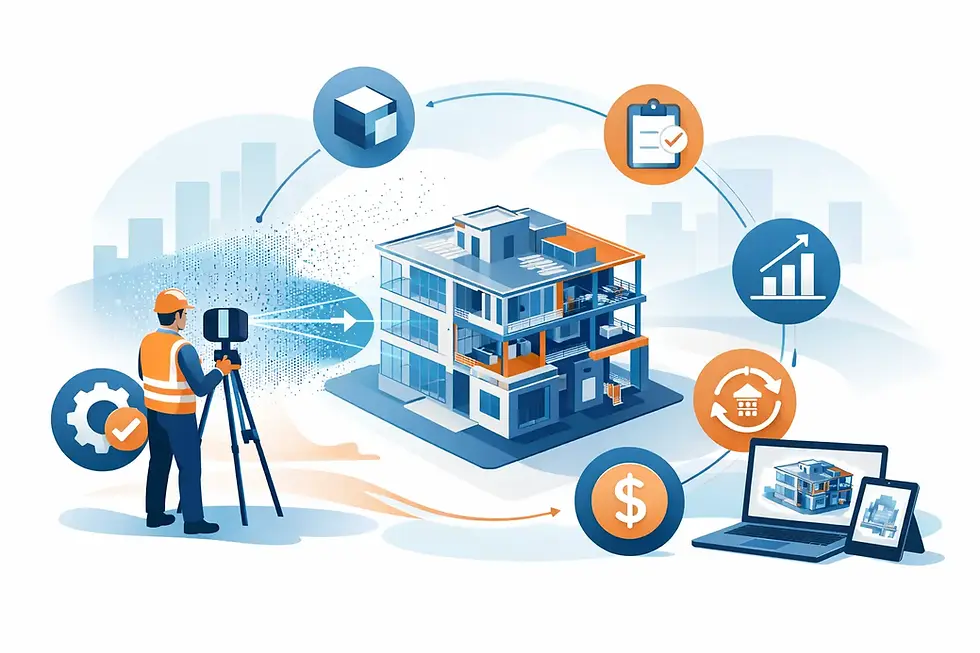 7 Top Benefits of Scan to BIM