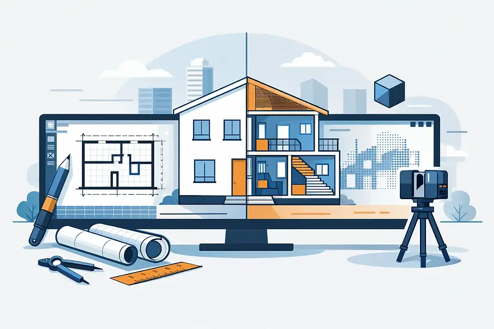 CAD versus Revit for Existing Building Surveys