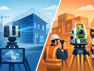 Laser Scanning vs Total Station for Building Surveys