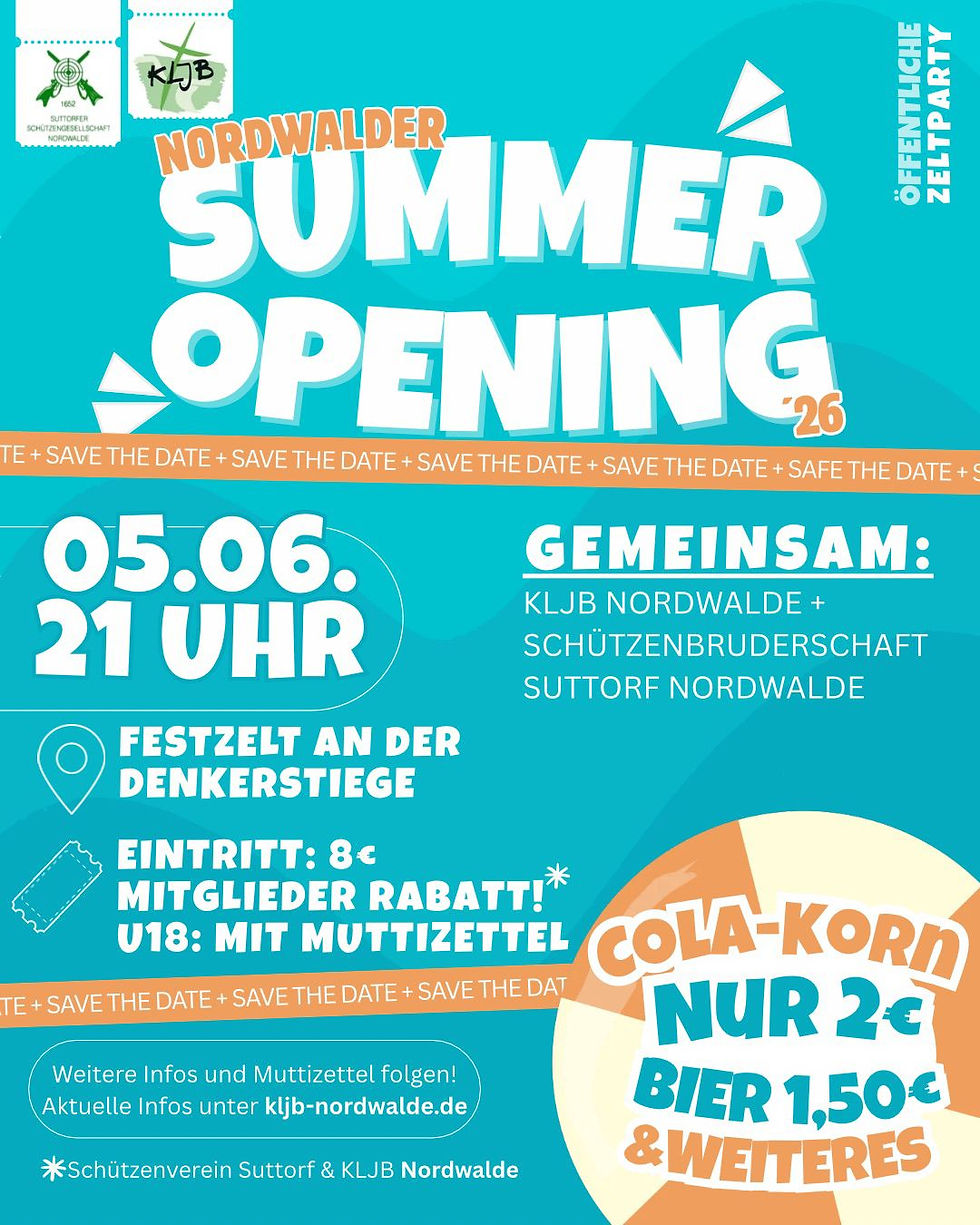 Summer Opening Party 2026☀️🍻