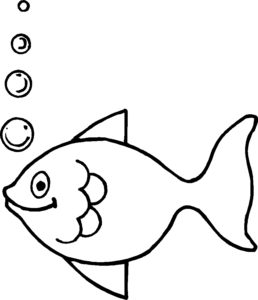 Fish Coloring Page