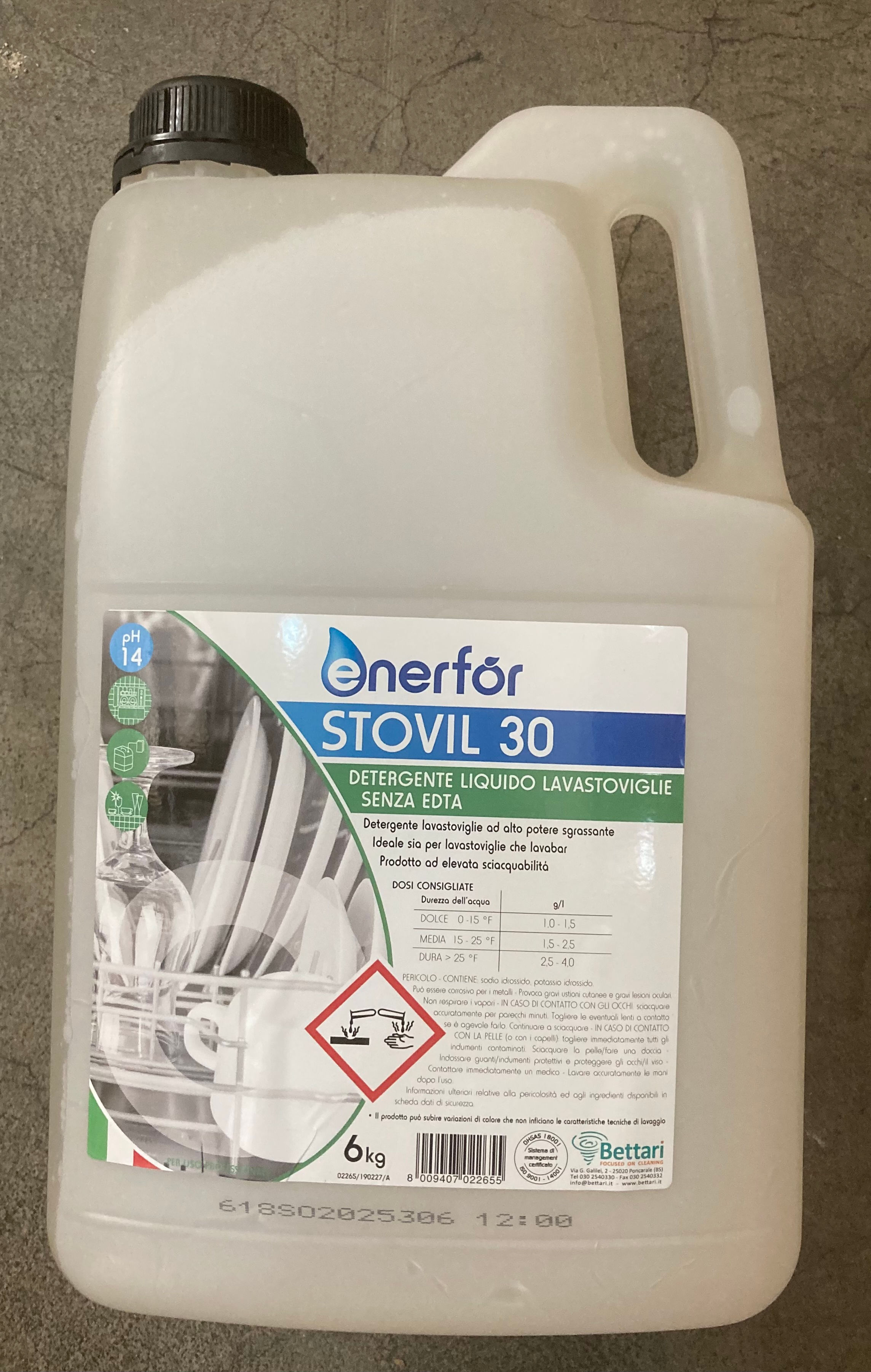 DETERGENTE LIQUIDO LAVASTOVIGLIE