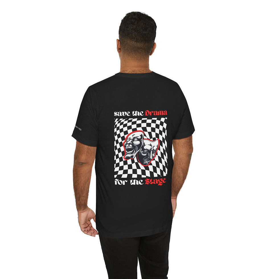 Thumbnail: "Save The Drama" Unisex Tee (black)