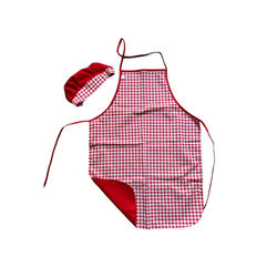 Conjunto Avental e touca de Cozinha Adulto
