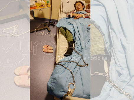 #Seguridad |Caso Consorcio: Exvocal Castro permanece internada y esposada a la cama de un hospital