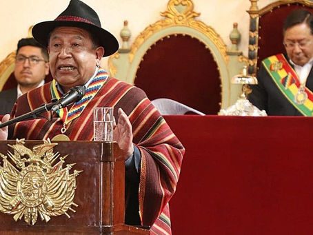 #Bicentenario |“¡Ya se van!” Así le gritaron a #Choquehuanca en medio de su discurso en el que habló de caudillismo y manipulación electoral