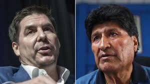 #Claure le dice a #Evo que le quedan solo días y el expresidente denuncia amenaza