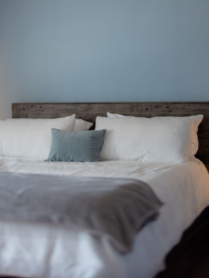 Fox Lane Lake House king bedroom