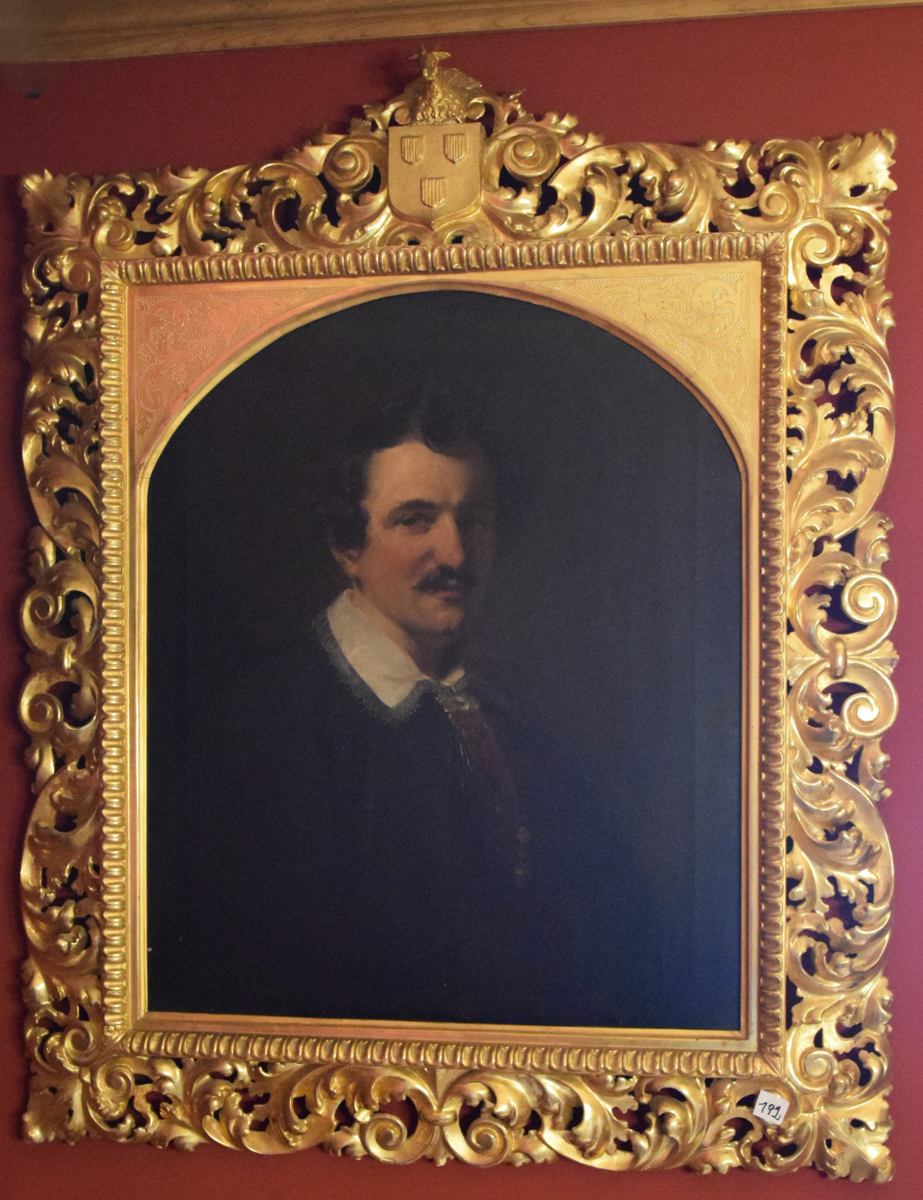 Der Noble Firoentiner - Öl auf Leinwand - 78×66 cm