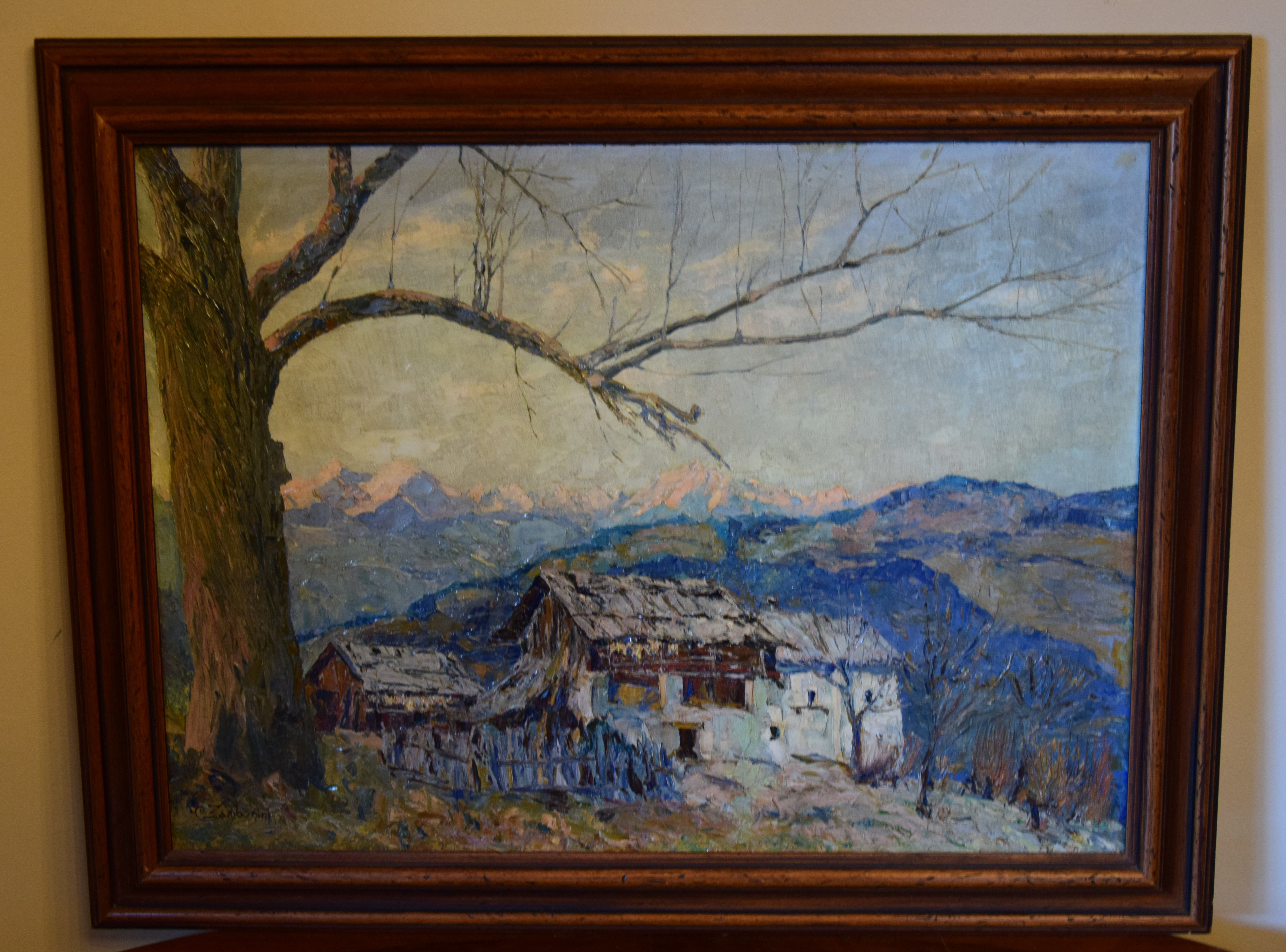 Zamboninni - Öl auf Leinwand – 80 × 63 cm