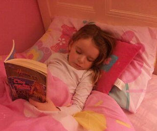 princess party asleep