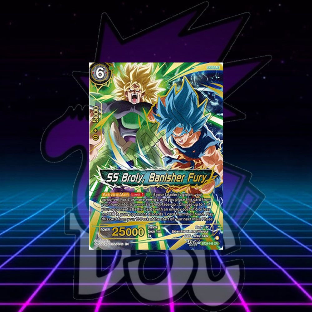 SS Broly, Banisher Fury - Fearsome Rivals (BT29) BT29-145 CR