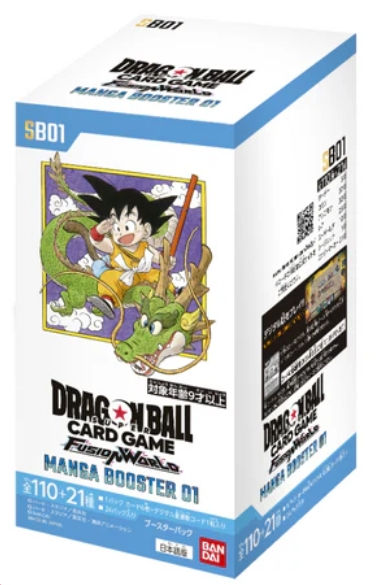 Dragon Ball Card Game Fusion World Manga Booster Box FS01 -JP-