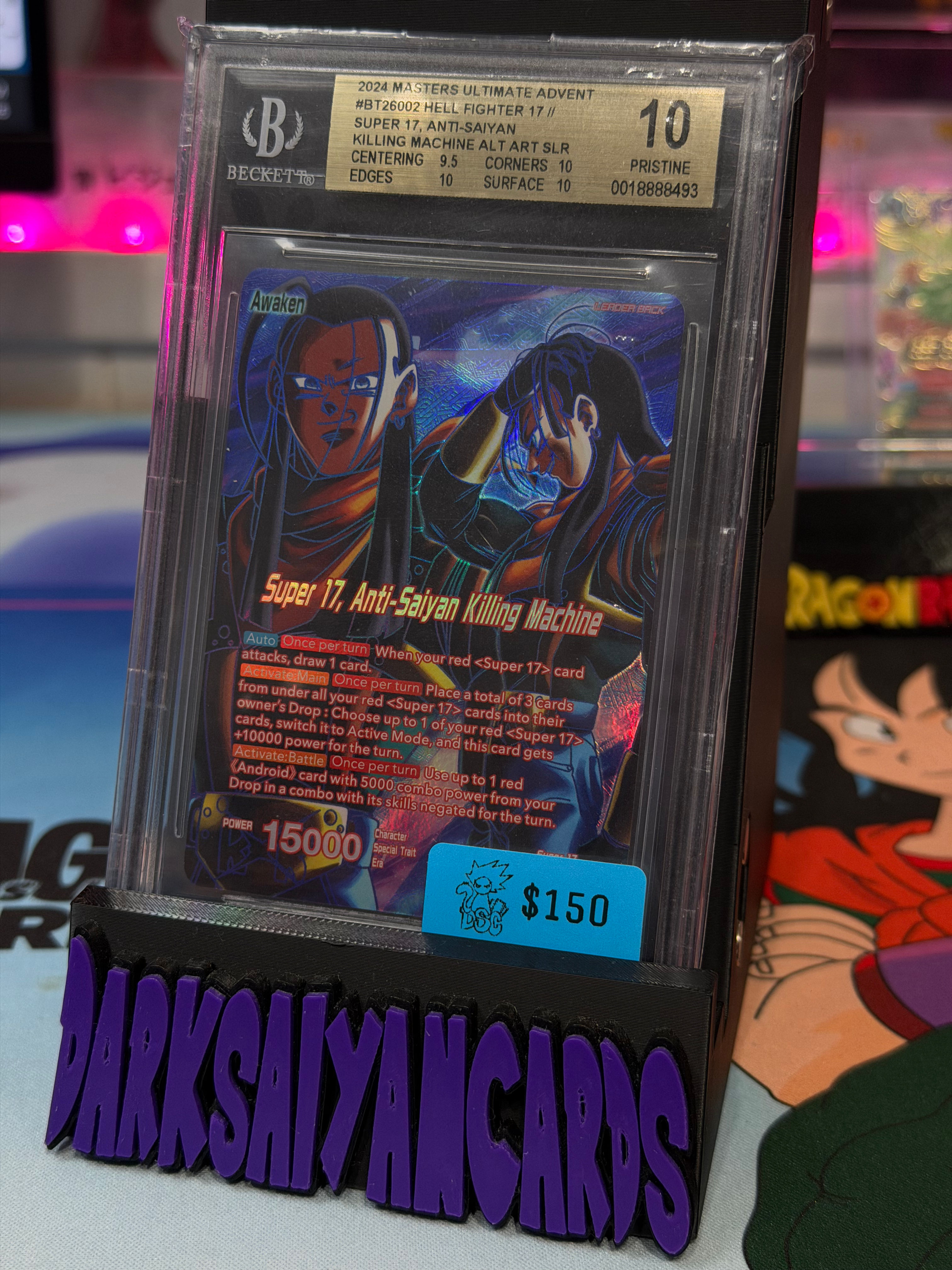 BGS 10 DBS Masters BT26-002 SLR Super 17, Anti-Saiyan Killing Machine